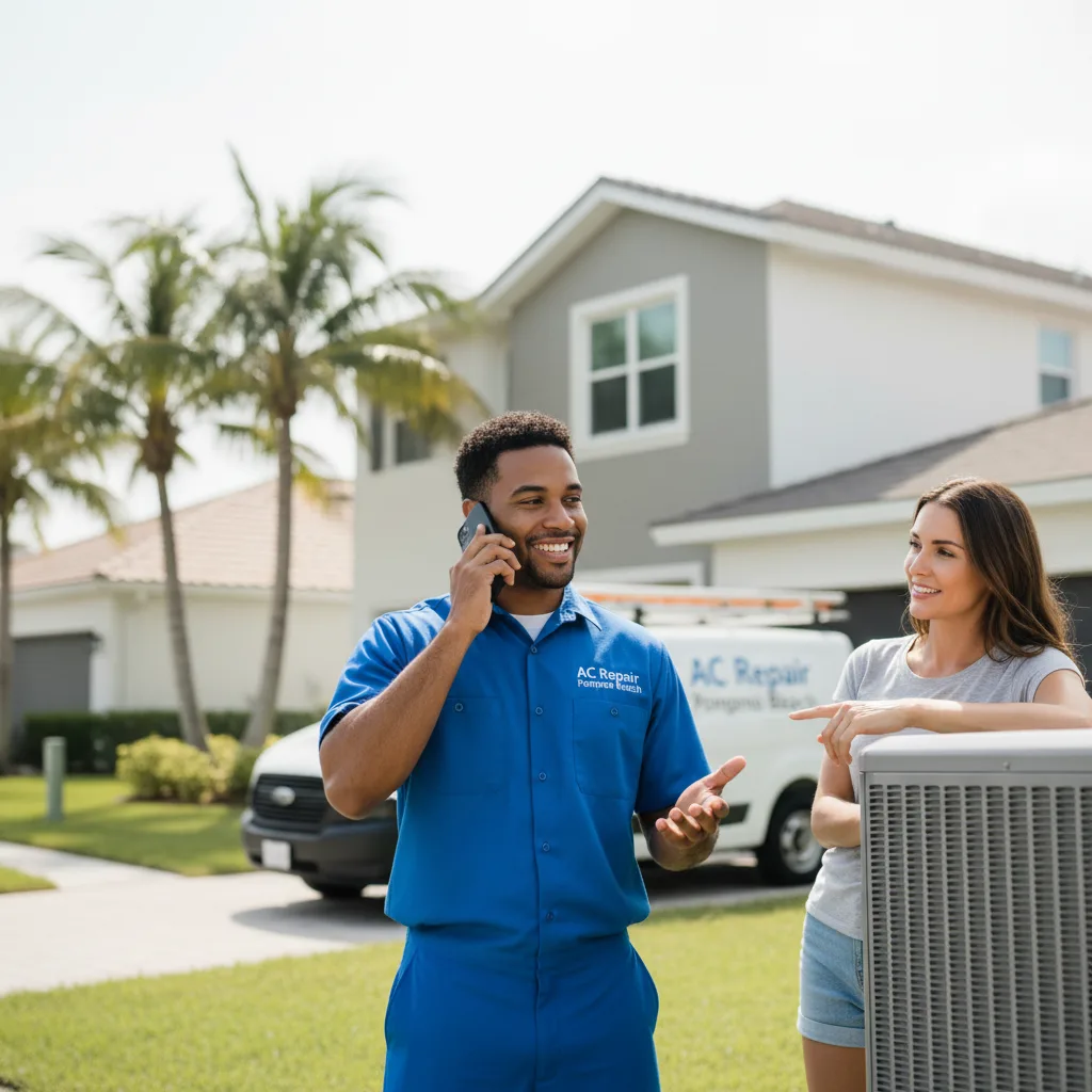 AC Repair Pompano Beach customer support in Rose